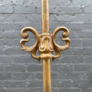 Antique Victorian Style Bridge Arm Floor Lamp, c.1930’s