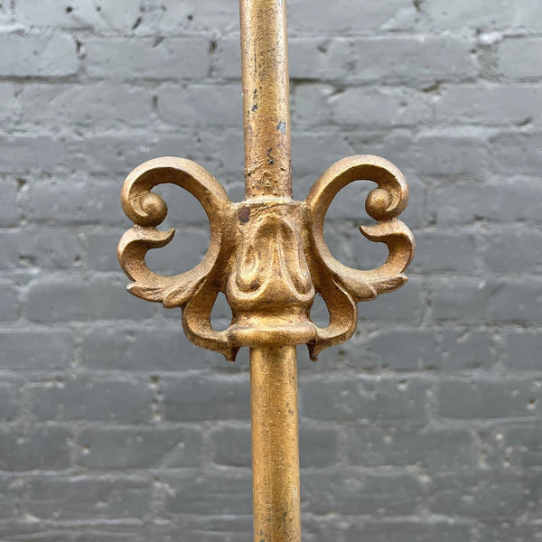 Antique Victorian Style Bridge Arm Floor Lamp, c.1930’s