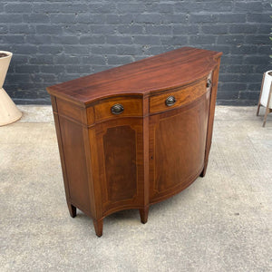 Antique Federal Style Mahogany Buffet Sideboard by Baker, c.1940’s