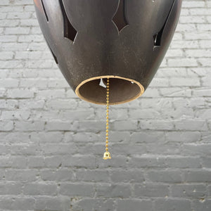 Vintage Mid-Century Brass Lotus Pendant Chandelier by Feldman Lighting Co., c.1960’s