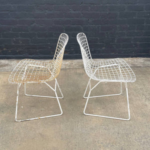 Mid-Century Modern Wire Chairs by Harry Bartoia, c.1960’s