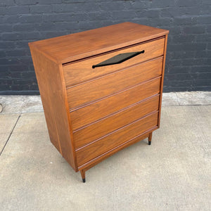 Mid-Century Modern Walnut Highboy Chest of Drawers, c.1960’s