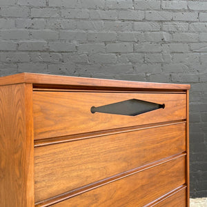 Mid-Century Modern Walnut Highboy Chest of Drawers, c.1960’s