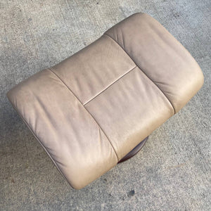 Ekornes Stressless Leather Reclining Chair with Ottoman