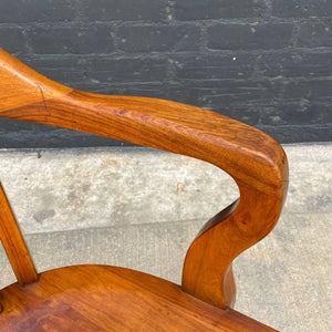 American Oak Swiveling Office Chair, c.1970’s