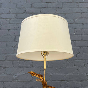Vintage Regency Mid-Century Leaf-Style Table Lamp by Marbro, c.1960’s