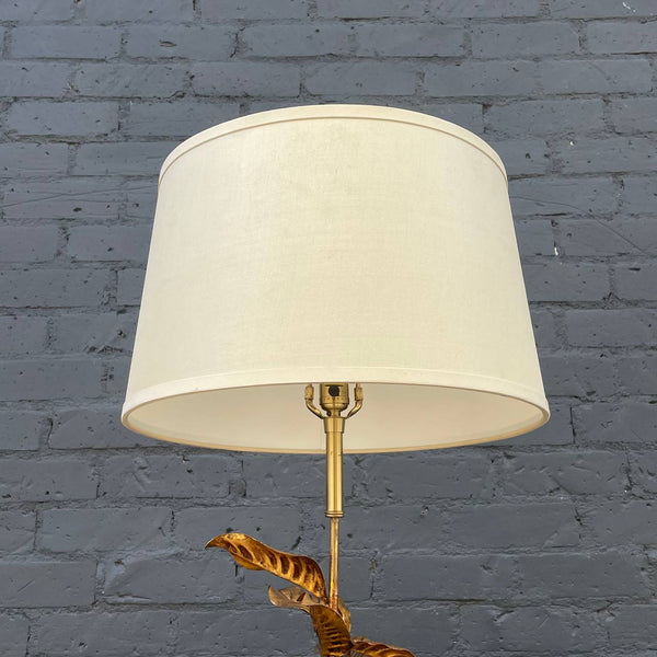 Vintage Regency Mid-Century Leaf-Style Table Lamp by Marbro, c.1960’s