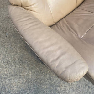 Ekornes Stressless Leather Reclining Chair with Ottoman