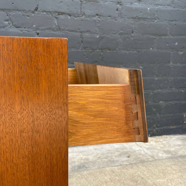 Mid-Century Modern Sculpted Walnut Night Stand, c.1960’s