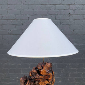 Mid-Century Modern Free-Form Root Table Lamp, c.1960’s