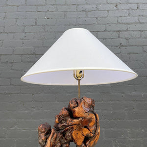 Mid-Century Modern Free-Form Root Table Lamp, c.1960’s