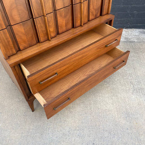 Mid-Century Modern Walnut Highboy Chest of Drawers, c.1960’s