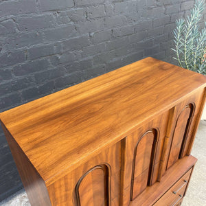 Mid-Century Modern Walnut Highboy Chest of Drawers, c.1960’s