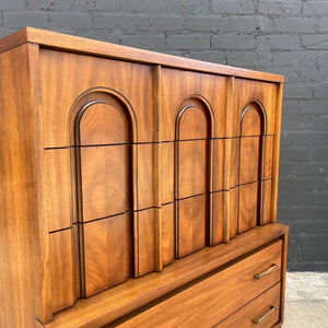 Mid-Century Modern Walnut Highboy Chest of Drawers, c.1960’s