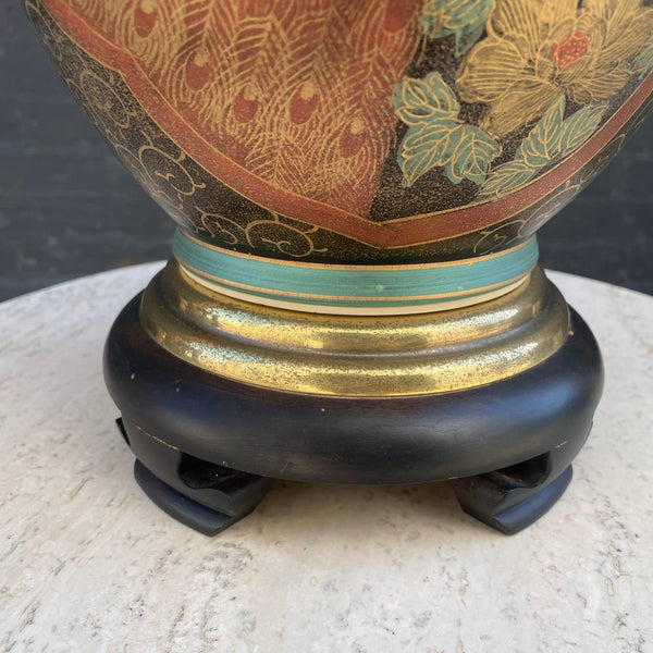 Mid-Century Modern Ceramic Asian Style Table Lamp, c.1960’s