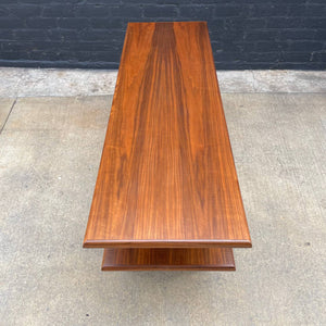 Mid-Century Modern Sculpted Walnut Credenza, c.1960’s