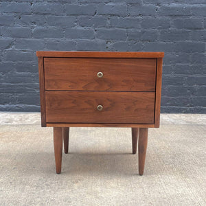 Mid-Century Modern Walnut Night Stand, c.1960’s