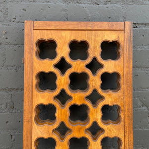 Mid-Century Modern Folding  3-Panel Screen Room Divider, c.1960’s