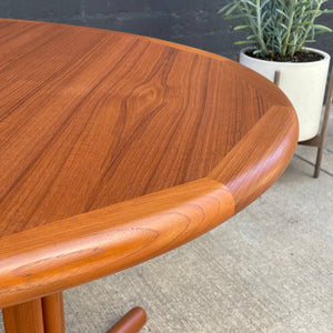 Mid-Century Danish Modern Teak Expanding Dining Table, c.1960’s