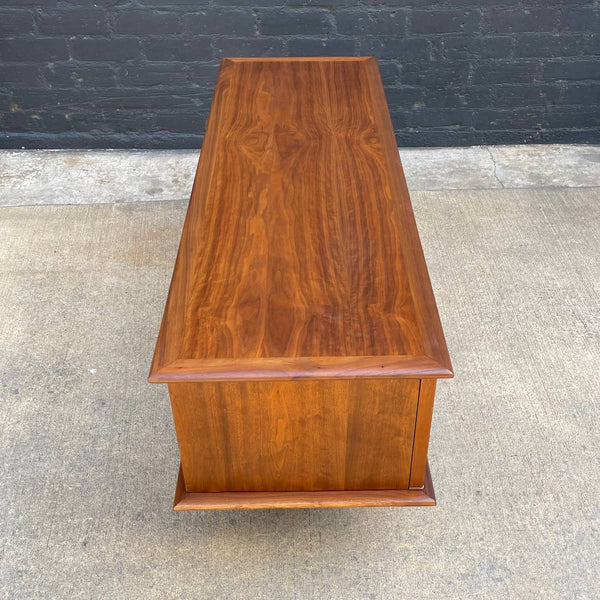 Mid-Century Modern Walnut Low-Profile Credenza, c.1960’s