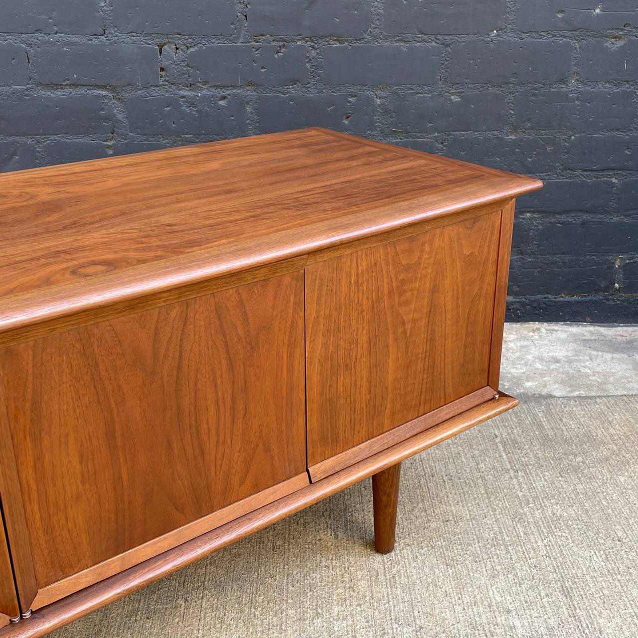 Low deals profile credenza