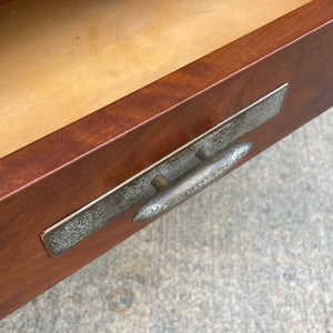 Pair of Mid-Century Modern Walnut Two-Tier Side Tables, c.1960’s