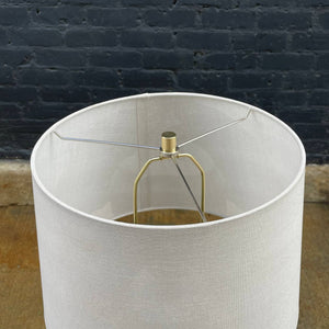 Vintage Mid-Century Modern Ceramic Table Lamp with Shade, c.1960’s