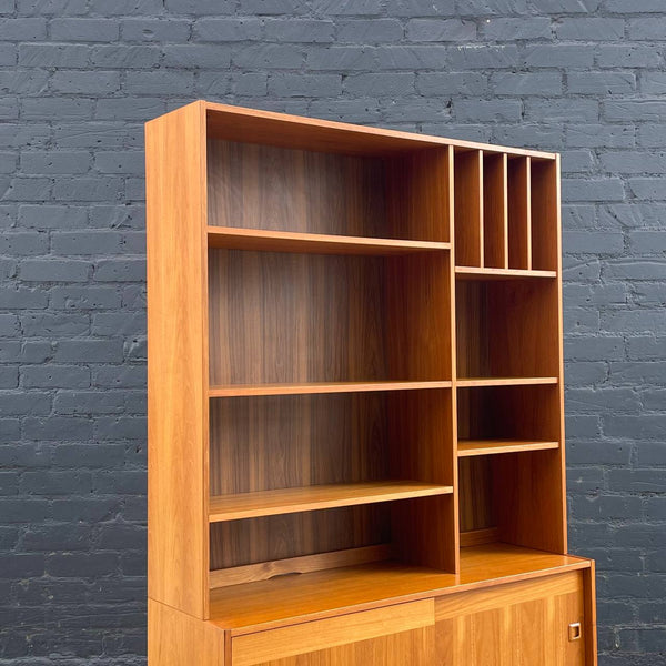 Mid-Century Danish Modern Teak Bookcase Credenza Shelf Unit, c.1960’s