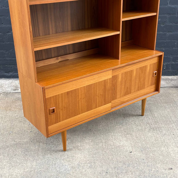 Mid-Century Danish Modern Teak Bookcase Credenza Shelf Unit, c.1960’s
