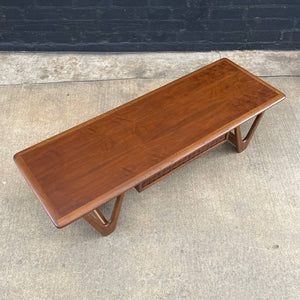 Mid-Century Modern “Perception” Walnut Coffee Table by Lane, c.1960’s