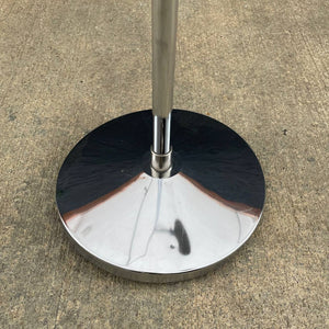 Mid-Century Modern Adjustable Goose Neck Chrome Floor Lamp, c.1970’s
