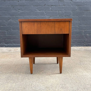 Mid-Century Modern Walnut Night Stand, c.1960’s