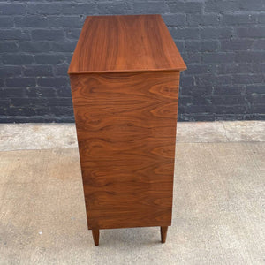 Mid-Century Modern Walnut Highboy Chest of Drawers, c.1960’s