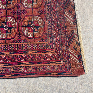 Vintage Persian Red Wool Carpet Rug, c.1960’s