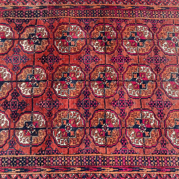 Vintage Persian Red Wool Carpet Rug, c.1960’s