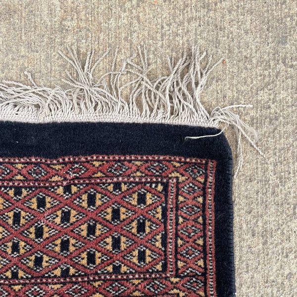 Vintage Persian Oriental Runner Wool Carpet Rug, c.1960’s