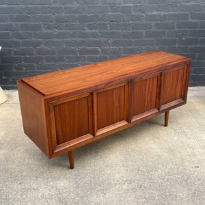 Vintage Mid-Century Modern Walnut Credenza, c.1960’s