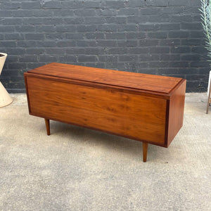 Vintage Mid-Century Modern Walnut Credenza, c.1960’s