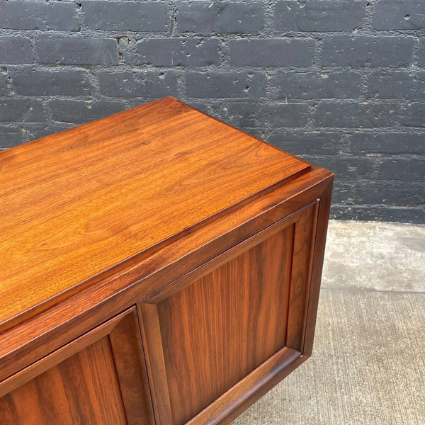 Vintage Mid-Century Modern Walnut Credenza, c.1960’s