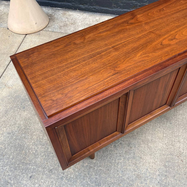 Vintage Mid-Century Modern Walnut Credenza, c.1960’s