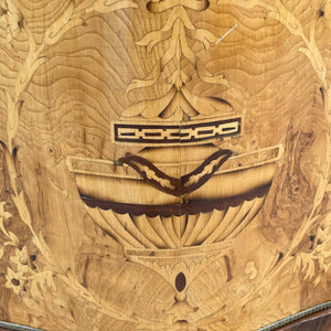 Pair of French Antique Rosewood & Burl Olive Wood Consoles, c.1960’s