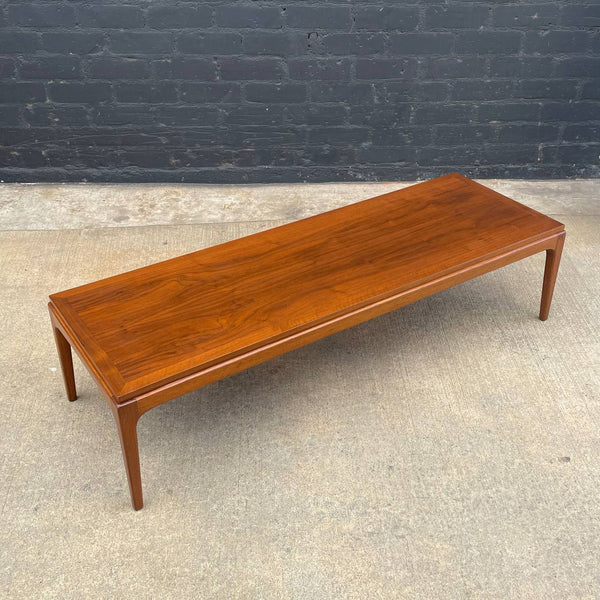 Vintage Mid-Century Modern “Rhythm” Walnut Coffee Table by Lane, c.1950’s
