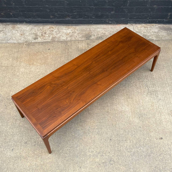 Vintage Mid-Century Modern “Rhythm” Walnut Coffee Table by Lane, c.1950’s