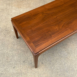 Vintage Mid-Century Modern “Rhythm” Walnut Coffee Table by Lane, c.1950’s
