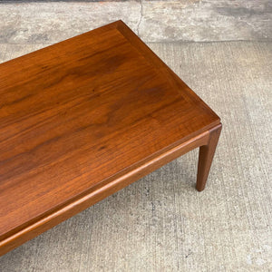 Vintage Mid-Century Modern “Rhythm” Walnut Coffee Table by Lane, c.1950’s
