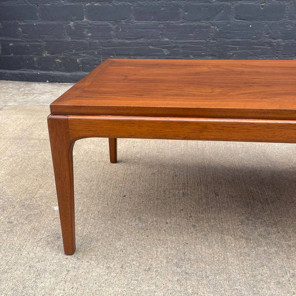 Vintage Mid-Century Modern “Rhythm” Walnut Coffee Table by Lane, c.1950’s
