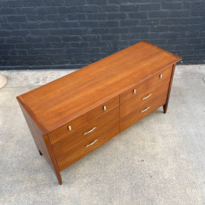 Mid-Century Modern “Profile” Walnut Dresser by John Van Koert for Drexel, c.1950’s