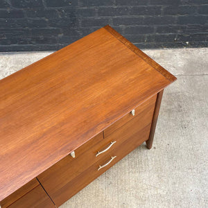 Mid-Century Modern “Profile” Walnut Dresser by John Van Koert for Drexel, c.1950’s