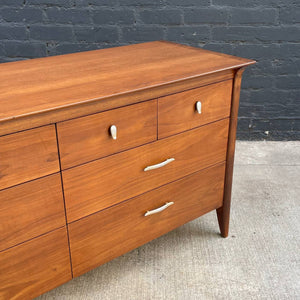 Mid-Century Modern “Profile” Walnut Dresser by John Van Koert for Drexel, c.1950’s