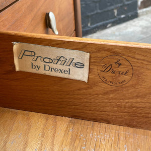 Mid-Century Modern “Profile” Walnut Dresser by John Van Koert for Drexel, c.1950’s